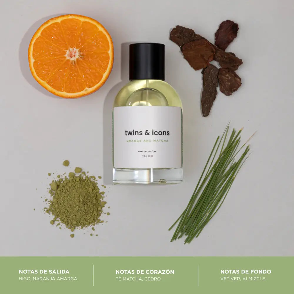 Orange & Matcha Fresco y Cítrico